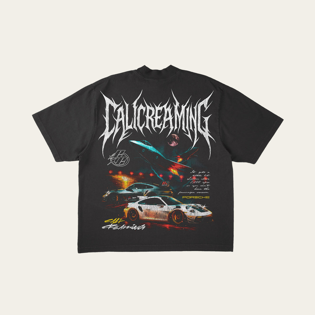 Fighter Jet Porsche Shirt (Oversized)